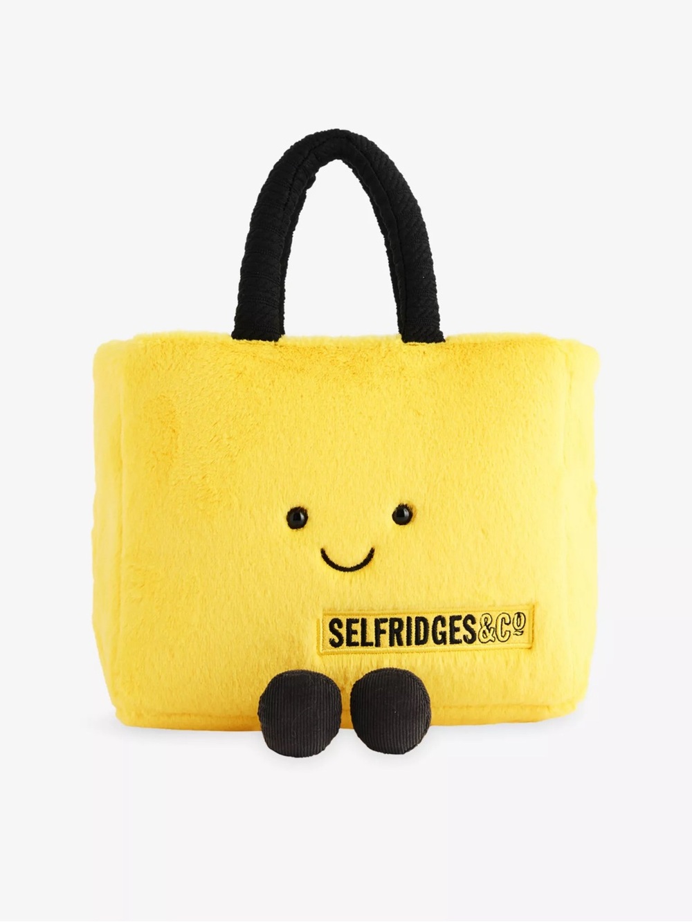 Authentic Jellycat UK Selfridges Exclusive Yellow Bag - NWOT - FAST SHIP